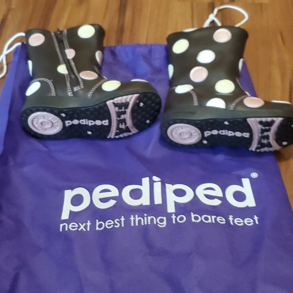Pediped toddler boots size 6-6.5